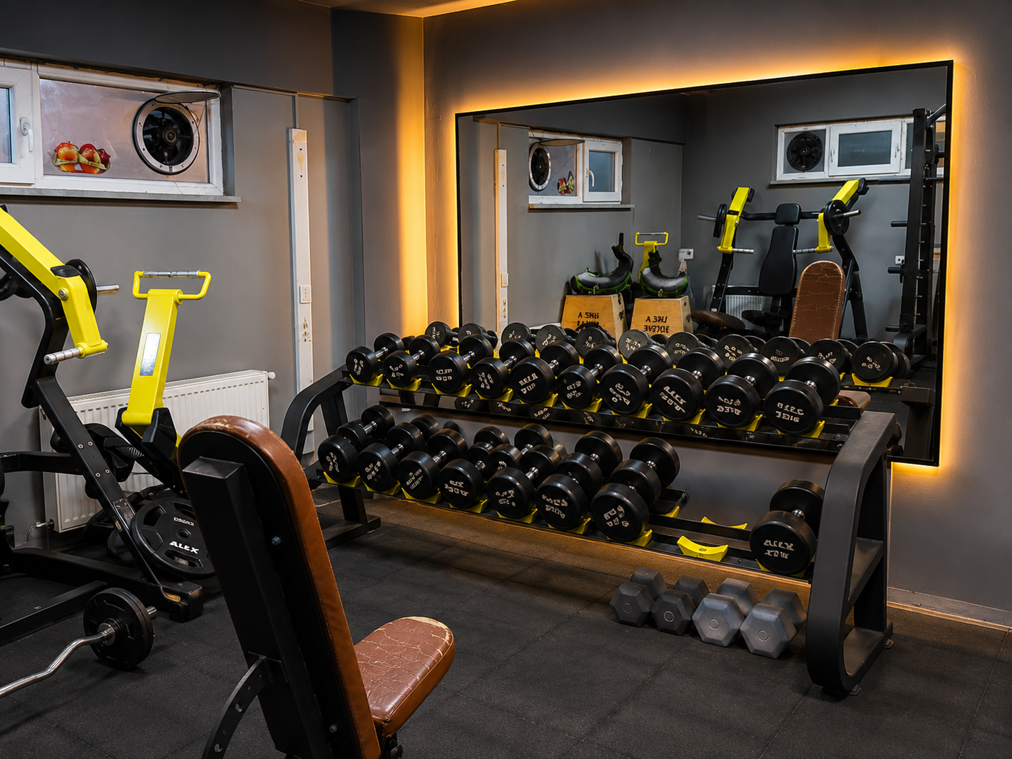 Lofs Gym salon görünümü